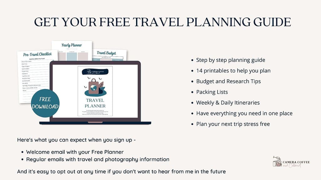 Get your free travel planning guide for road trips.