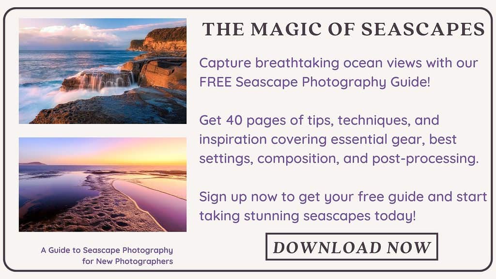 Discover the enchantment of seascapes through various camera modes, perfect for new photographers.