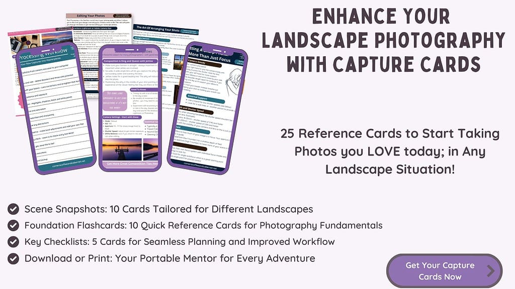Enhance your landscape photography with capture cards.